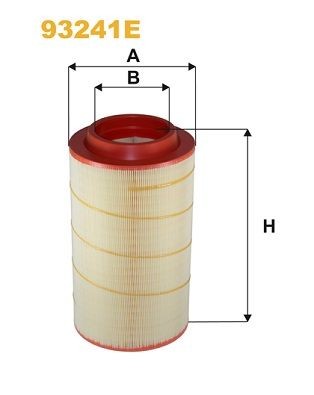 WIX FILTERS 93241E: Õhufilter