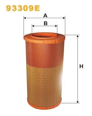 WIX FILTERS 93309E: Õhufilter