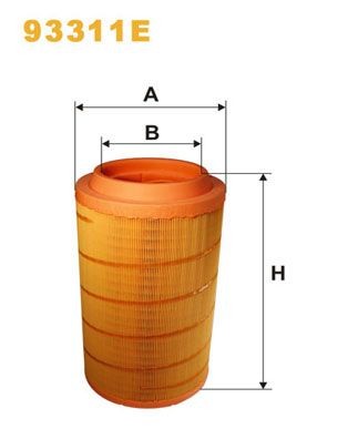 WIX FILTERS 93311E: Õhufilter