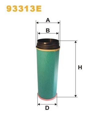 WIX FILTERS 93313E: Lisa õhufilter