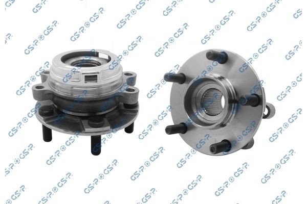 GSP 9332024: Kit cuscinetto ruota Assale anteriore bilaterale, con sensore ABS integrato