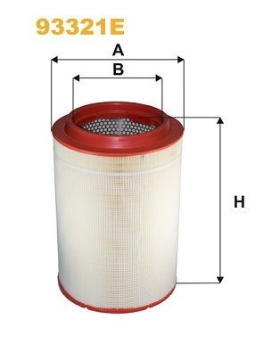 WIX FILTERS 93321E: Õhufilter