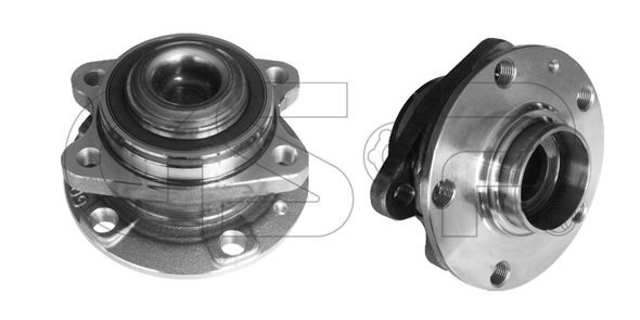 GSP 9400196: Kit cuscinetto ruota Assale posteriore Sx, Assale posteriore Dx, con sensore ABS integrato