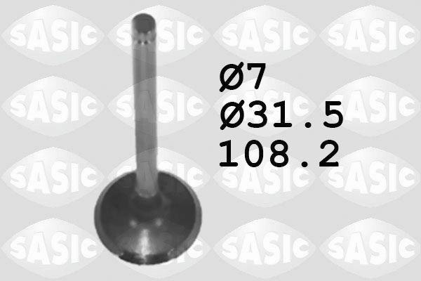 SASIC 9490800: Väljalaskeventiil Väljalaskepool