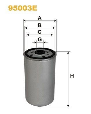 WIX FILTERS 95003E: Kütusefilter