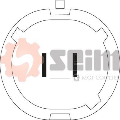 SEIM 950135: Lève-vitre avant gauche, électrique, avec moteur électrique