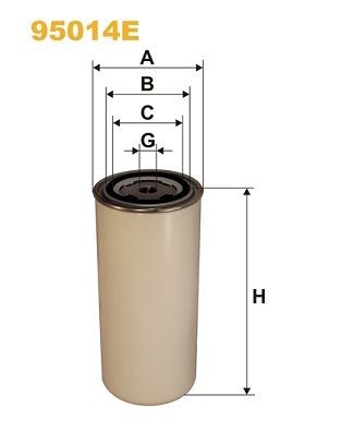 WIX FILTERS 95014E: Kütusefilter