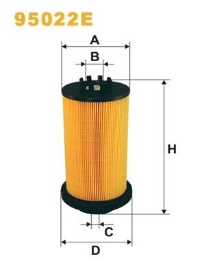 WIX FILTERS 95022E: Kütusefilter