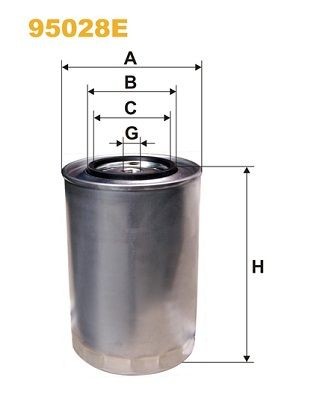 WIX FILTERS 95028E: Kuro filtras
