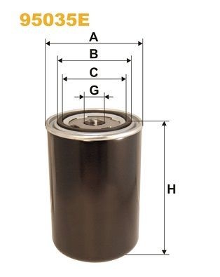 WIX FILTERS 95035E: Kütusefilter