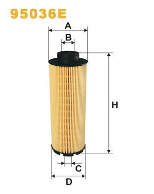 WIX FILTERS 95036E: Filtru combustibil