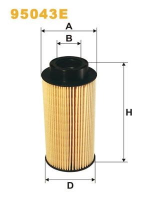 WIX FILTERS 95043E: Bränslefilter