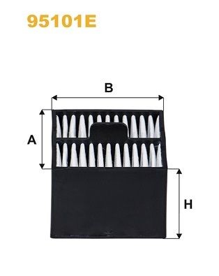 WIX FILTERS 95101E: Kuro filtras