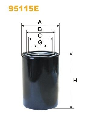 WIX FILTERS 95115E: Kütusefilter
