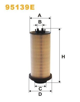 WIX FILTERS 95139E: Kütusefilter