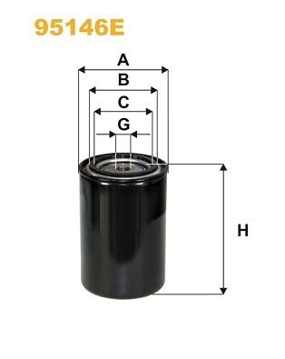 WIX FILTERS 95146E: Kütusefilter
