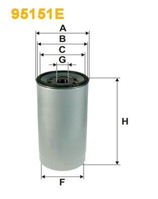 WIX FILTERS 95151E: Filtre à carburant