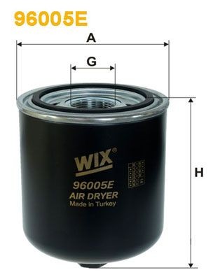 WIX FILTERS 96005E: Luchtdroger, pneumatisch systeem