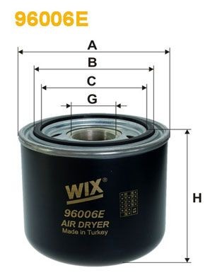 WIX FILTERS 96006E: Lufttrockner, Druckluftanlage