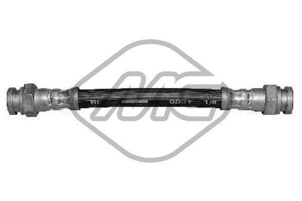 Metalcaucho 96126: Furtun frana Axa spate ambele parti, 155mm