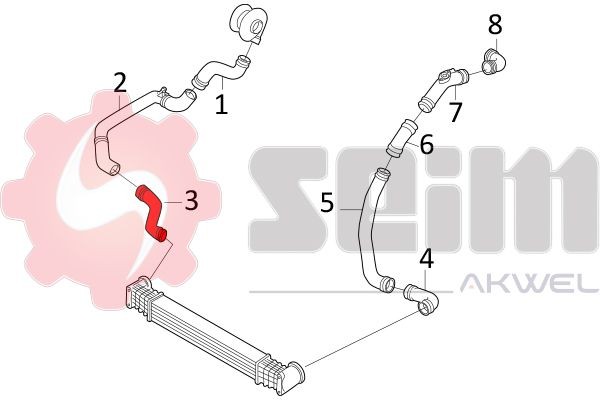 SEIM 981585: Kompressoriõhuvoolik
