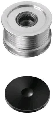 HELLA 9XU 358 038-111: Sistem roata libera, generator cu capac