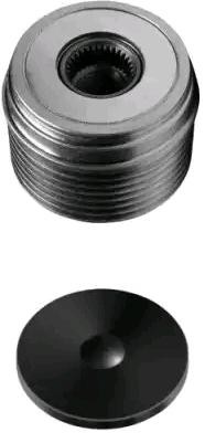 HELLA 9XU 358 038-201: Voľnobeżka alternátora s krytom