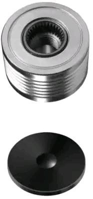 HELLA 9XU 358 038-211: Sistem roata libera, generator cu capac