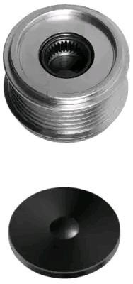 HELLA 9XU 358 038-331: Sistem roata libera, generator cu capac