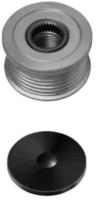 HELLA 9XU 358 038-461: Sistem roata libera, generator cu capac
