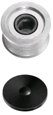 HELLA 9XU 358 038-531: Dispositivo ruota libera alternatore con calotta/coperchio