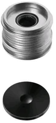 HELLA 9XU 358 038-571: Sistem roata libera, generator cu capac
