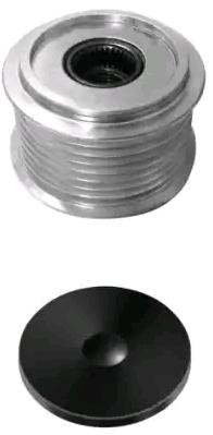 HELLA 9XU 358 038-661: Voľnobeżka alternátora s krytom