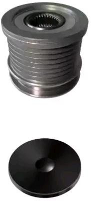 HELLA 9XU 358 038-851: Sistem roata libera, generator cu capac