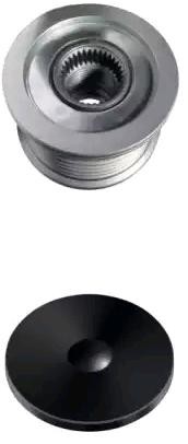HELLA 9XU 358 038-871: Dispositivo ruota libera alternatore con calotta/coperchio
