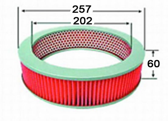 JS ASAKASHI A206J: Õhufilter