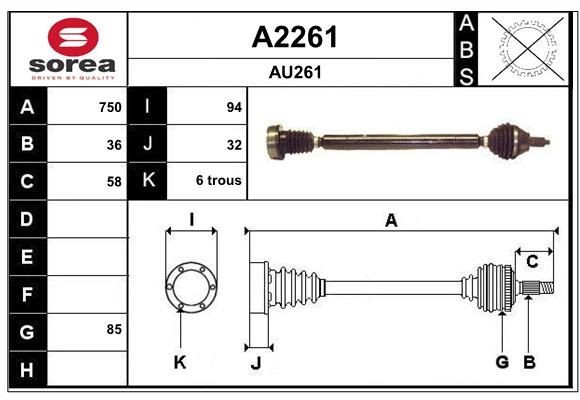 SNRA A2261: Planetara 750mm