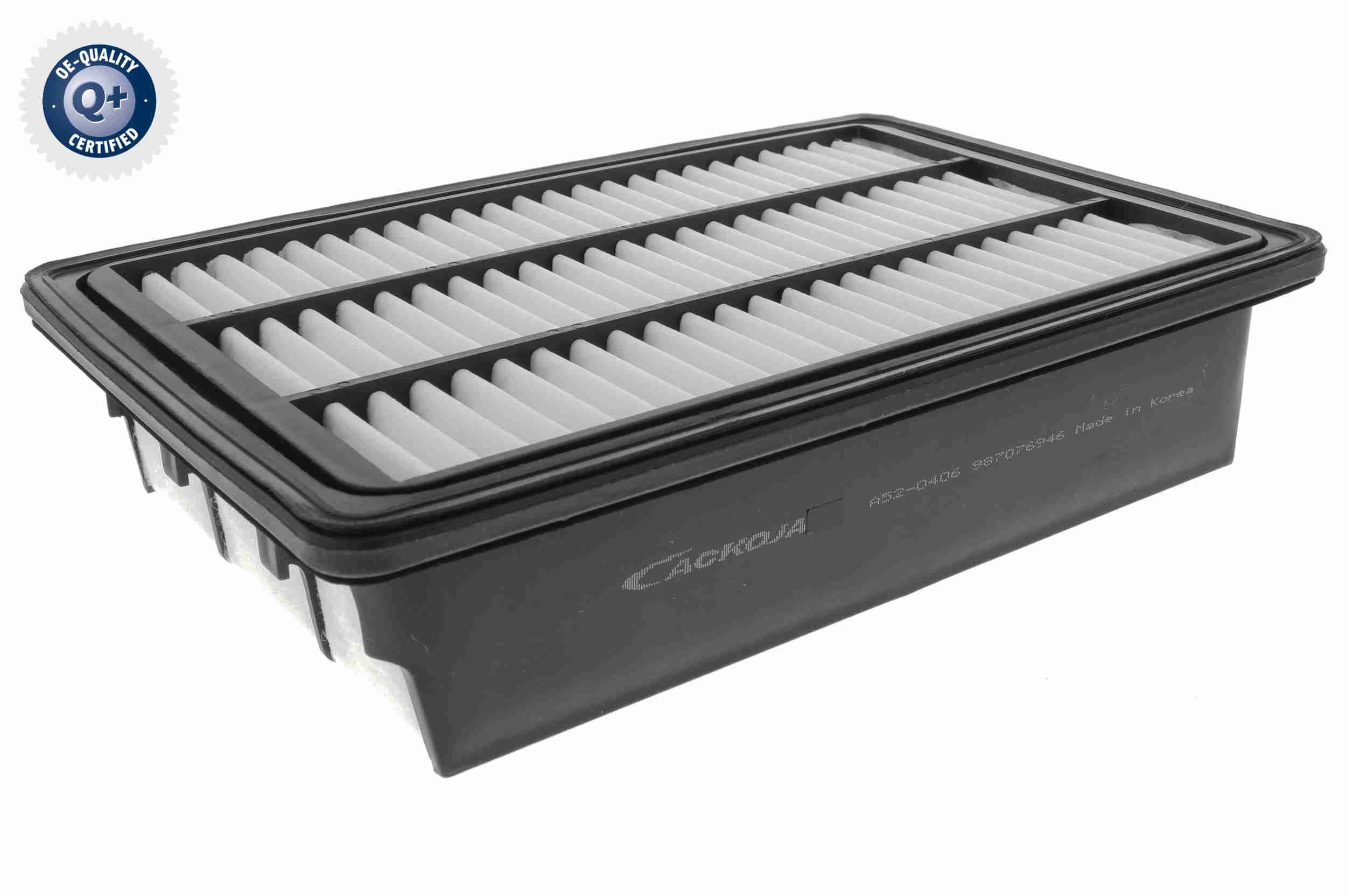 ACKOJA A52-0406: Gaisa filtrs Q+, original equipment manufacturer quality