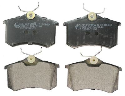 DENCKERMANN B110860: Piduriklotsid Tagasild