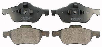 DENCKERMANN B110919: Plaquettes de frein Essieu avant