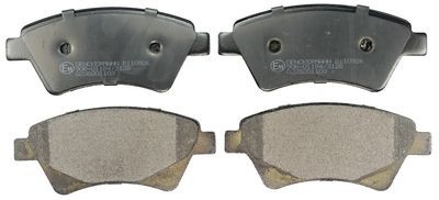 DENCKERMANN B110926: Plaquettes de frein Essieu avant