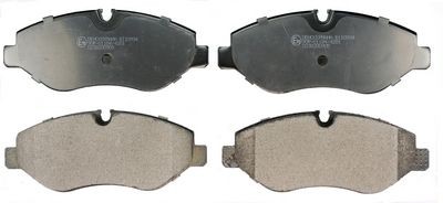 DENCKERMANN B110934: Plaquettes de frein Essieu avant