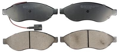 DENCKERMANN B110937: Pastilhas de travão Eixo dianteiro