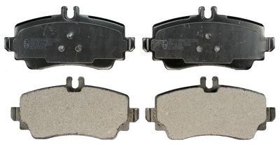 DENCKERMANN B110941: Plaquettes de frein Essieu avant