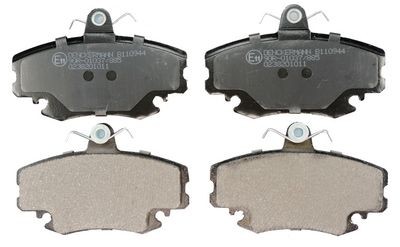 DENCKERMANN B110944: Plaquettes de frein Essieu avant