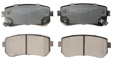 DENCKERMANN B110965: Remblokken Achteras
