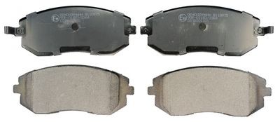 DENCKERMANN B110975: Plaquettes de frein Essieu avant