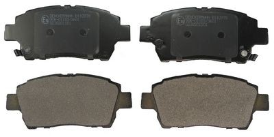 DENCKERMANN B110978: Pastilhas de travão Eixo dianteiro