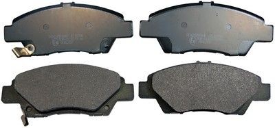 DENCKERMANN B110996: Plaquettes de frein Essieu avant