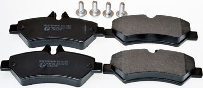 DENCKERMANN B111007: Kit pastiglie freni Assale posteriore